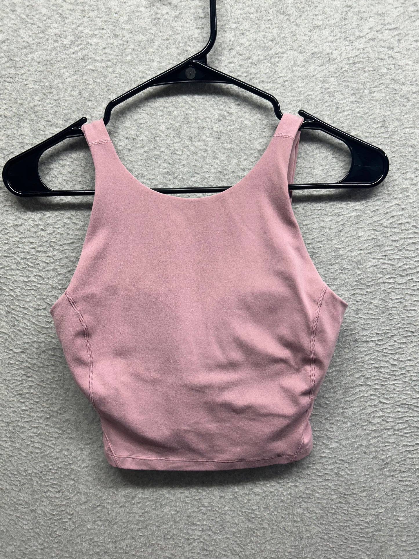 Lululemon Align High-Neck Tank Top Size 4 Pink Taupe