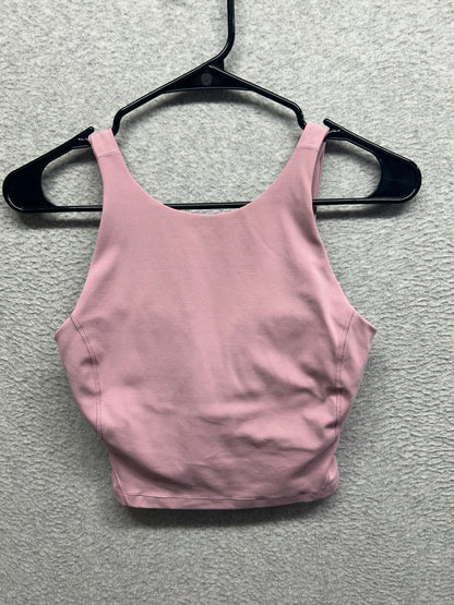 Lululemon Align High-Neck Tank Top Size 4 Pink Taupe