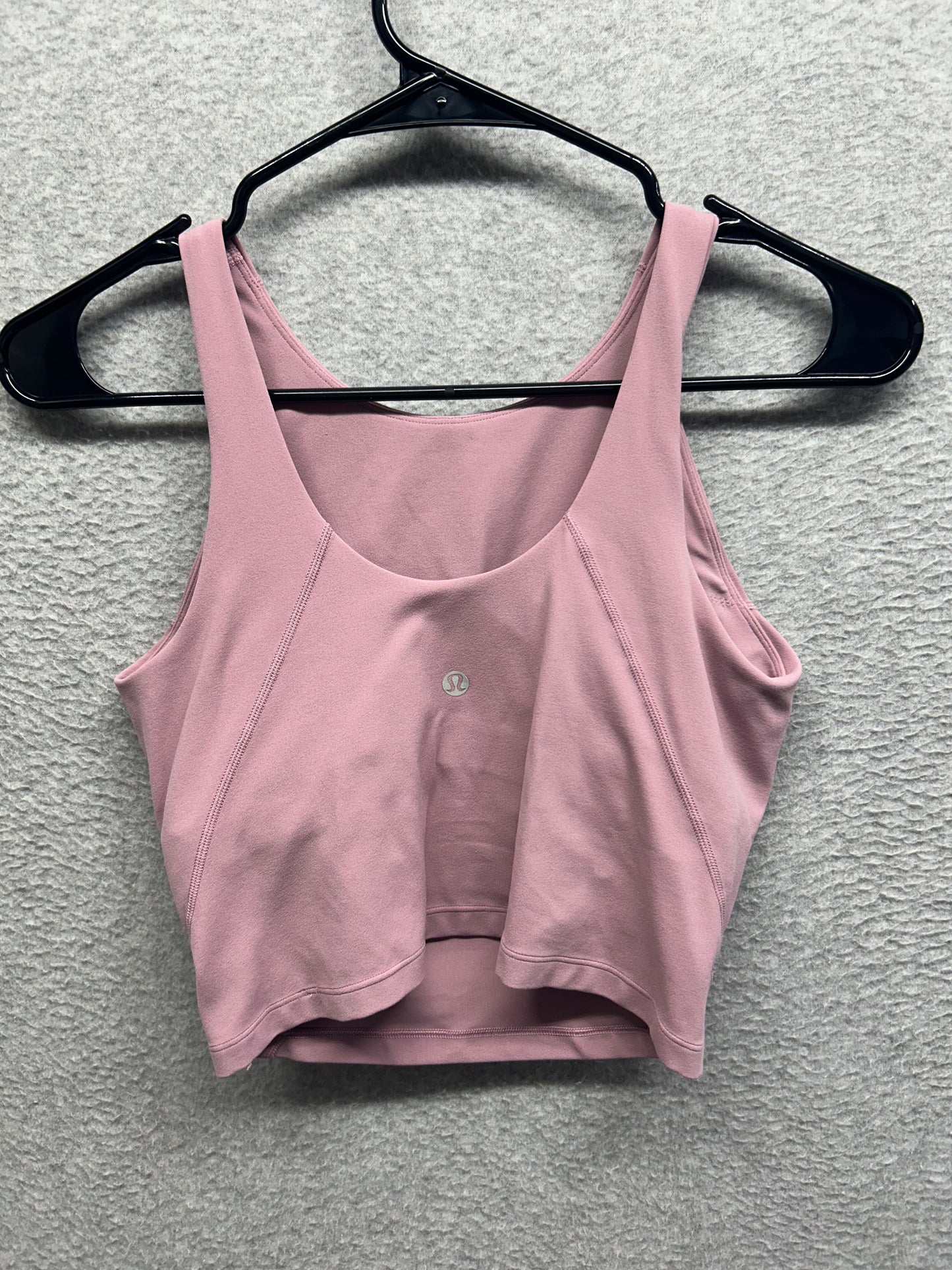 Lululemon Align High-Neck Tank Top Size 4 Pink Taupe