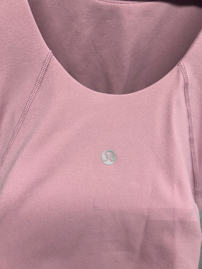 Lululemon Align High-Neck Tank Top Size 4 Pink Taupe
