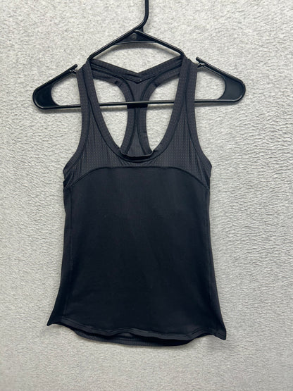 Lululemon Tank Top Size 4 Black