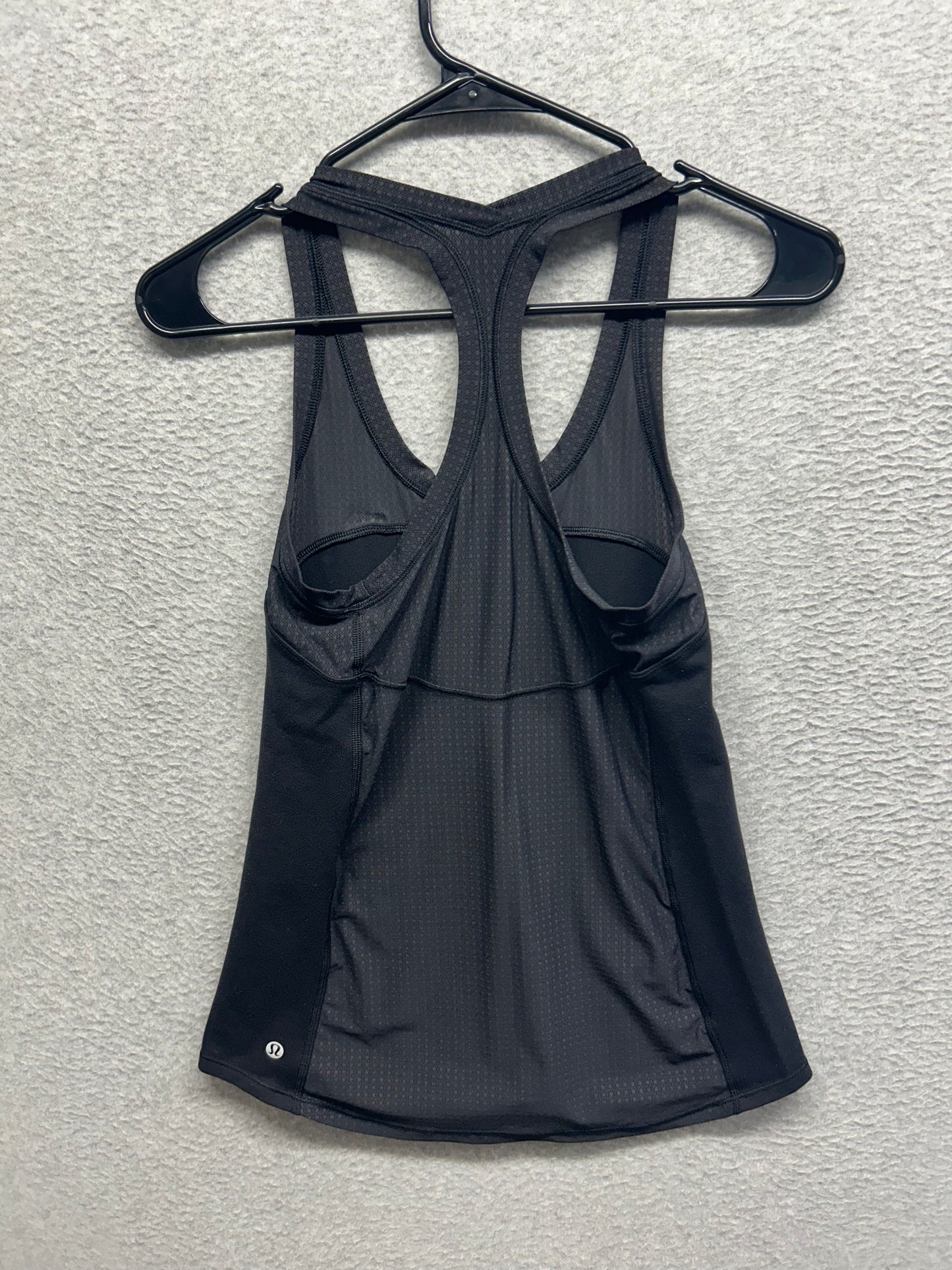 Lululemon Tank Top Size 4 Black