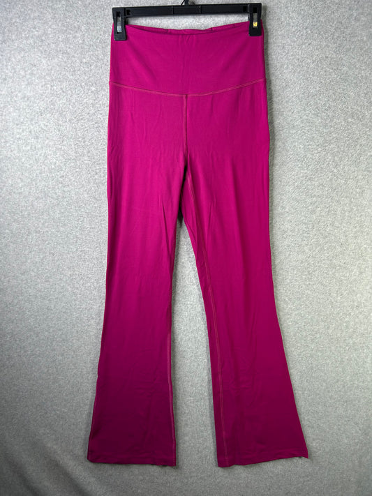 Lululemon Groove Super-High-Rise Flared Pant Nulu Size 6 Magenta Purple