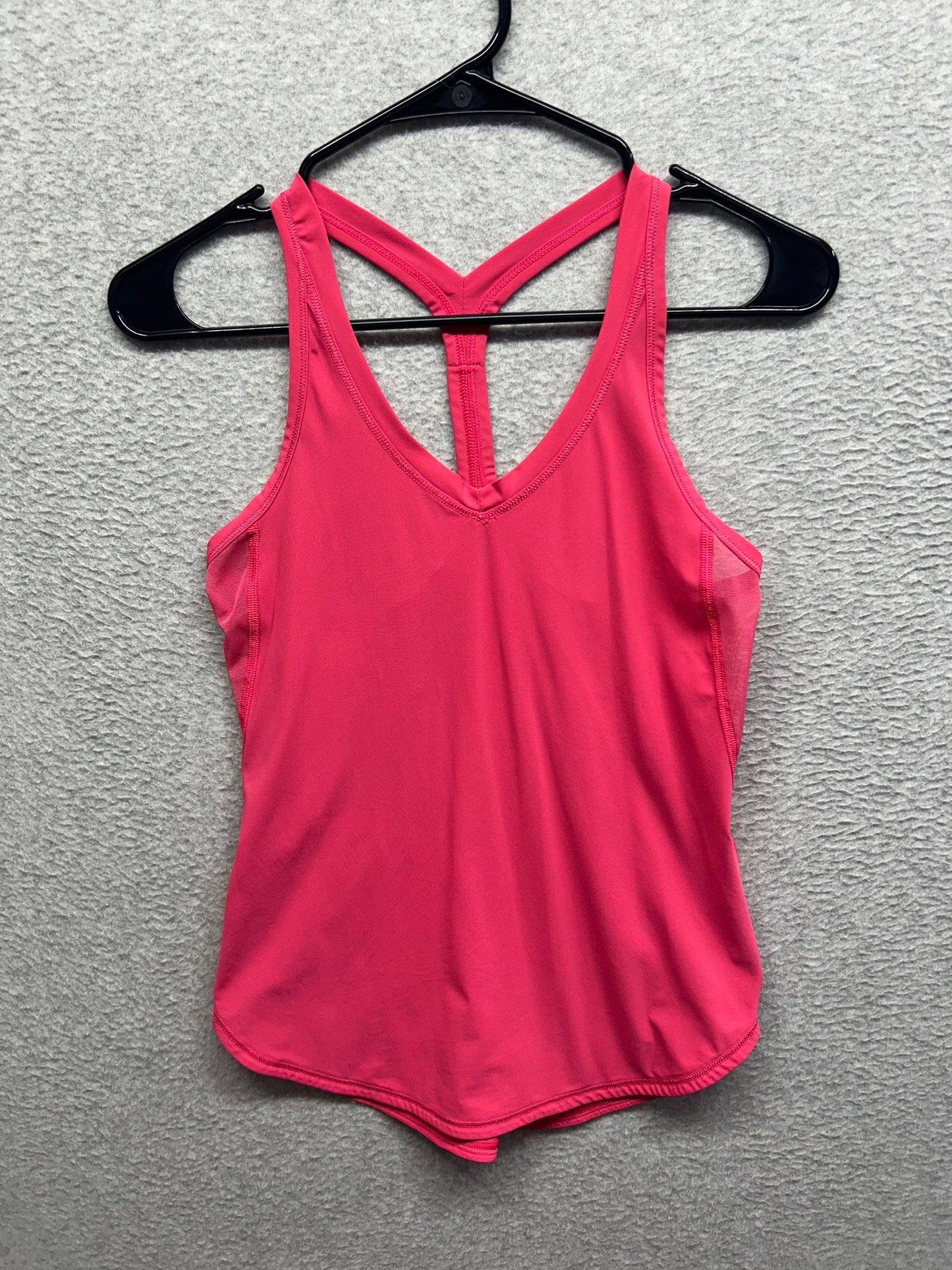 Lululemon Everlux Tank Top Size 4 Pink