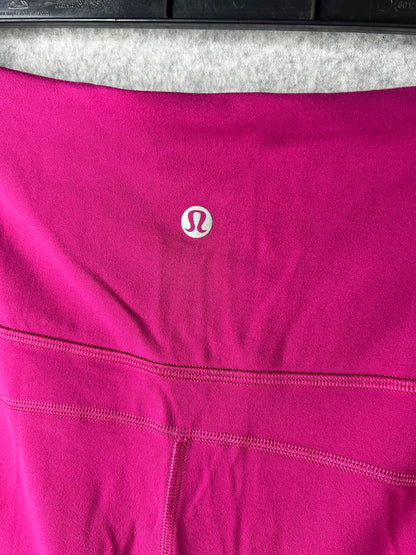Lululemon Groove Super-High-Rise Flared Pant Nulu Size 6 Magenta Purple