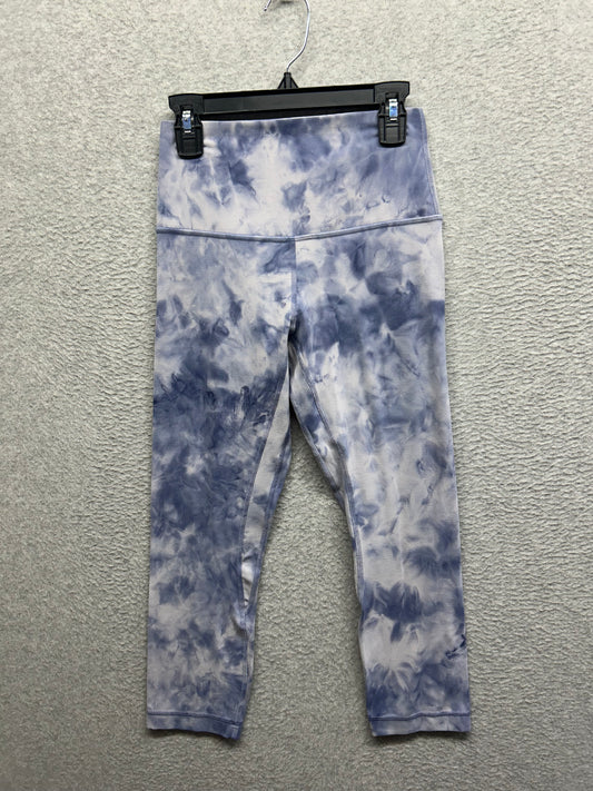 Lululemon Align Crop 21" Size 4 Diamond Dye Iced Iris Peri Purple