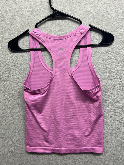 Lululemon Swiftly Tech Racerback Tank Top 2.0 Race Length Size 4 Pink Blossom