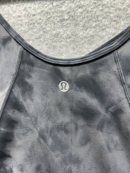 Lululemon Align T-Shirt Size 2 Diamond Dye Pitch Grey Graphite Grey