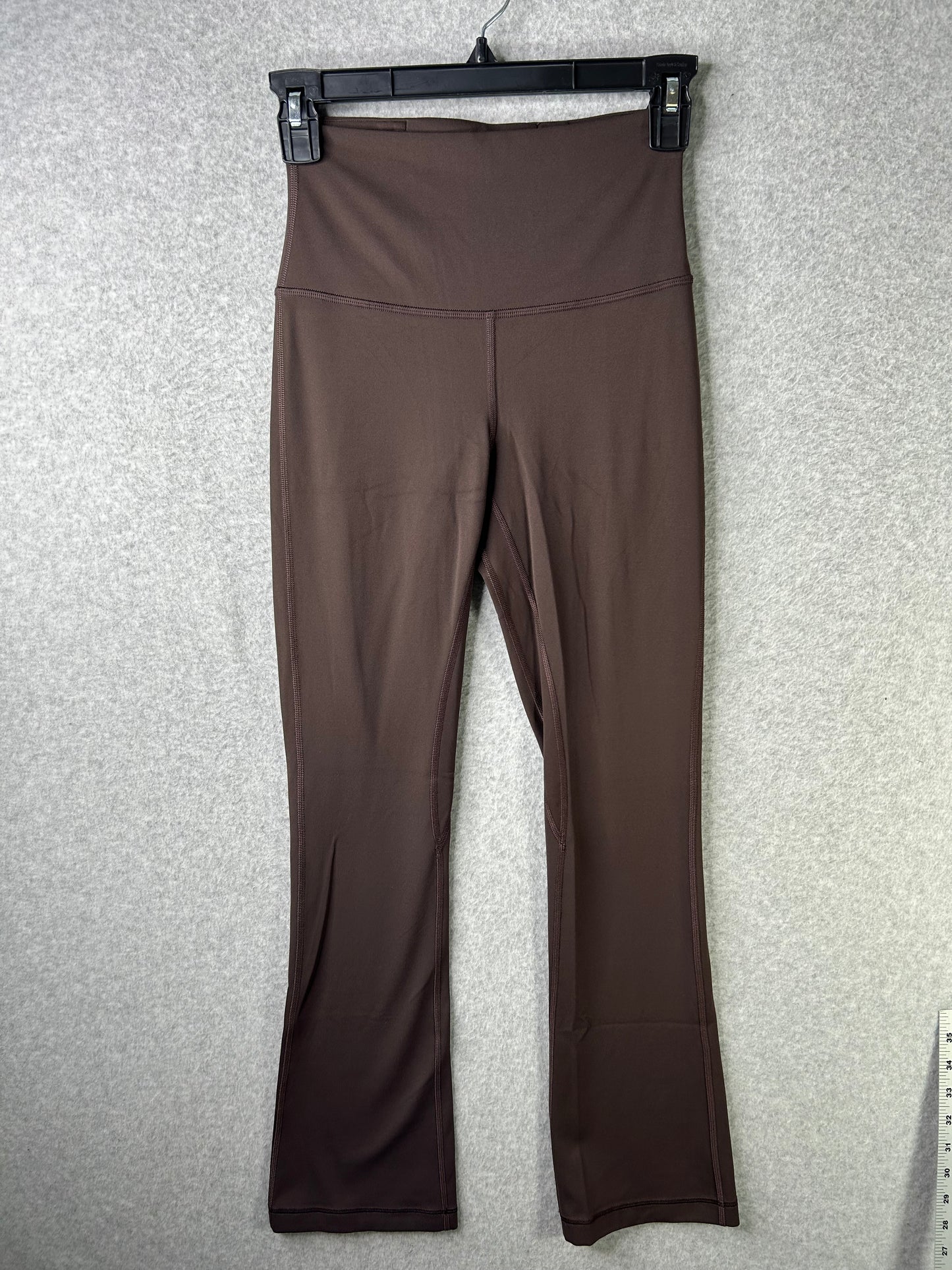Lululemon Align High-Rise Mini-Flare Pant Size 4 Espresso (Square Dot)