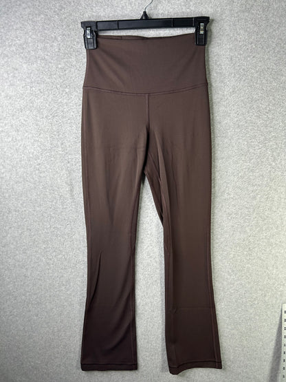 Lululemon Align High-Rise Mini-Flare Pant Size 4 Espresso (Square Dot)