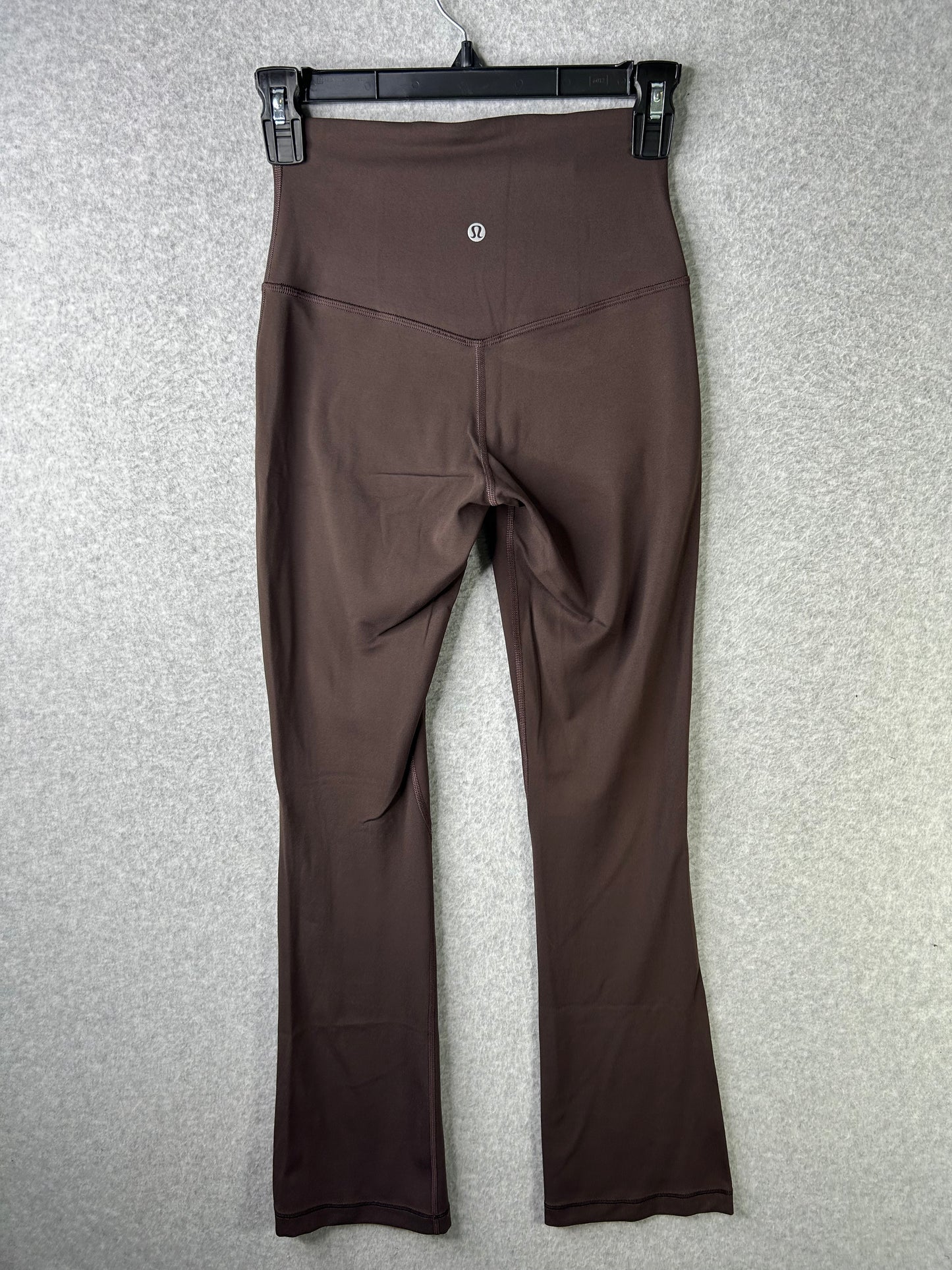 Lululemon Align High-Rise Mini-Flare Pant Size 4 Espresso (Square Dot)
