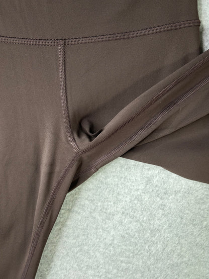 Lululemon Align High-Rise Mini-Flare Pant Size 4 Espresso (Square Dot)