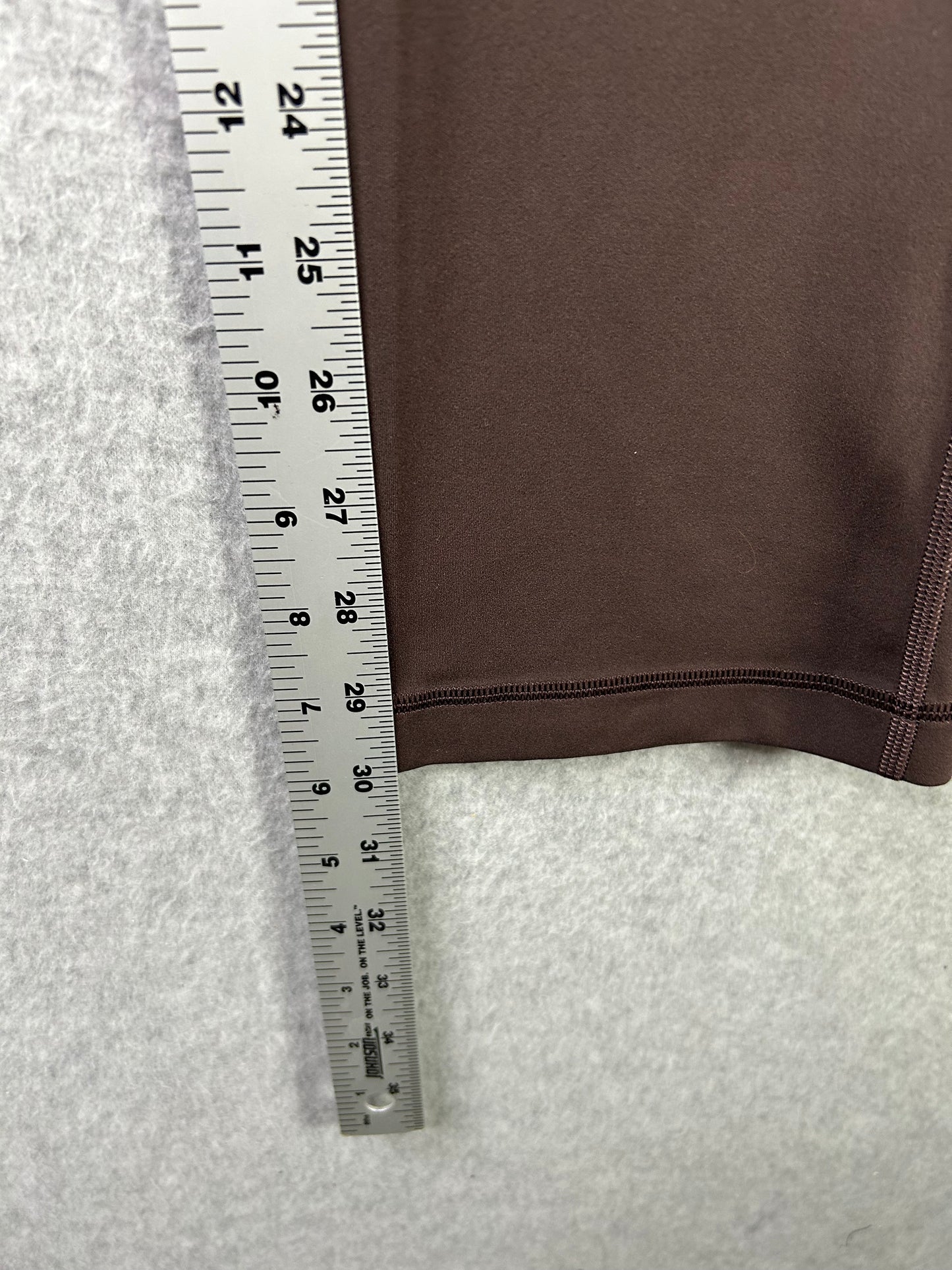Lululemon Align High-Rise Mini-Flare Pant Size 4 Espresso (Square Dot)