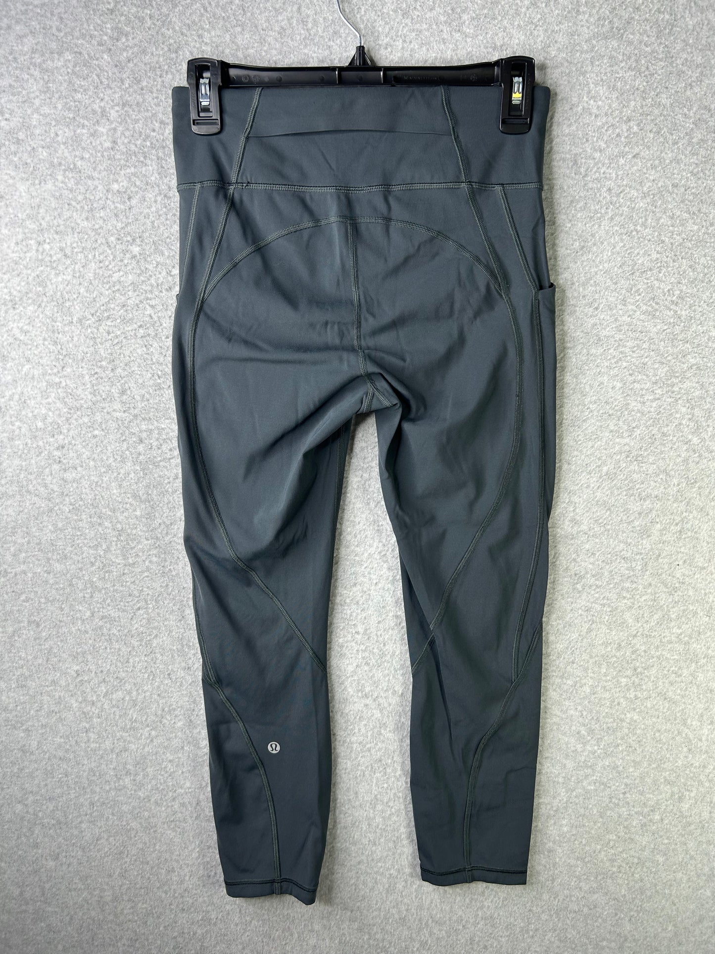Lululemon Time To Sweat Crop 24" Size 6 Melanite