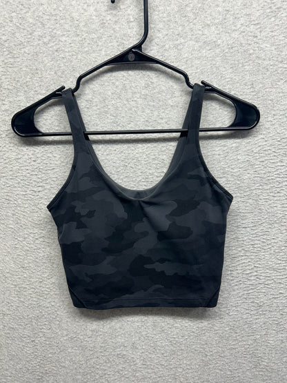 Lululemon Align Tank Top Size 4 Heritage 365 Camo Deep Coal Multi
