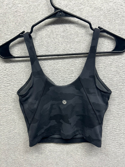 Lululemon Align Tank Top Size 4 Heritage 365 Camo Deep Coal Multi