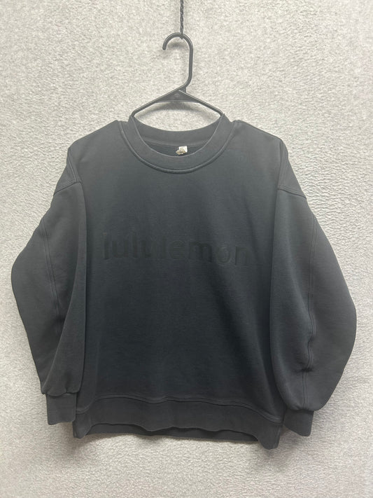 Lululemon Perfectly Oversized Crew Size 6 Black