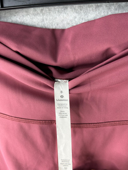 Lululemon Wunder Under High-Rise Tight  Luxtreme 28" Size 8 Misty Merlot