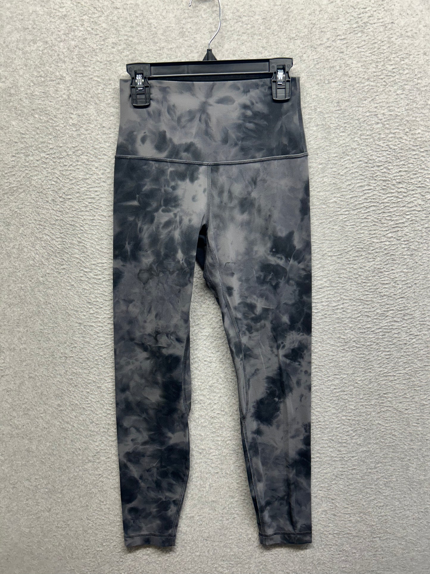 Lululemon Align High-Rise Pant 25" Size 4 Diamond Dye Pitch Graphite Grey