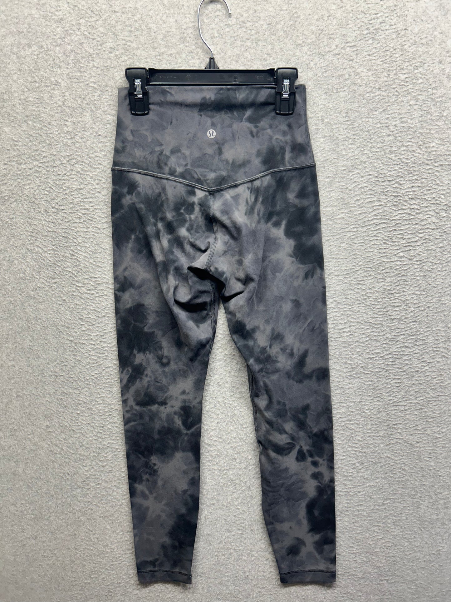 Lululemon Align High-Rise Pant 25" Size 4 Diamond Dye Pitch Graphite Grey