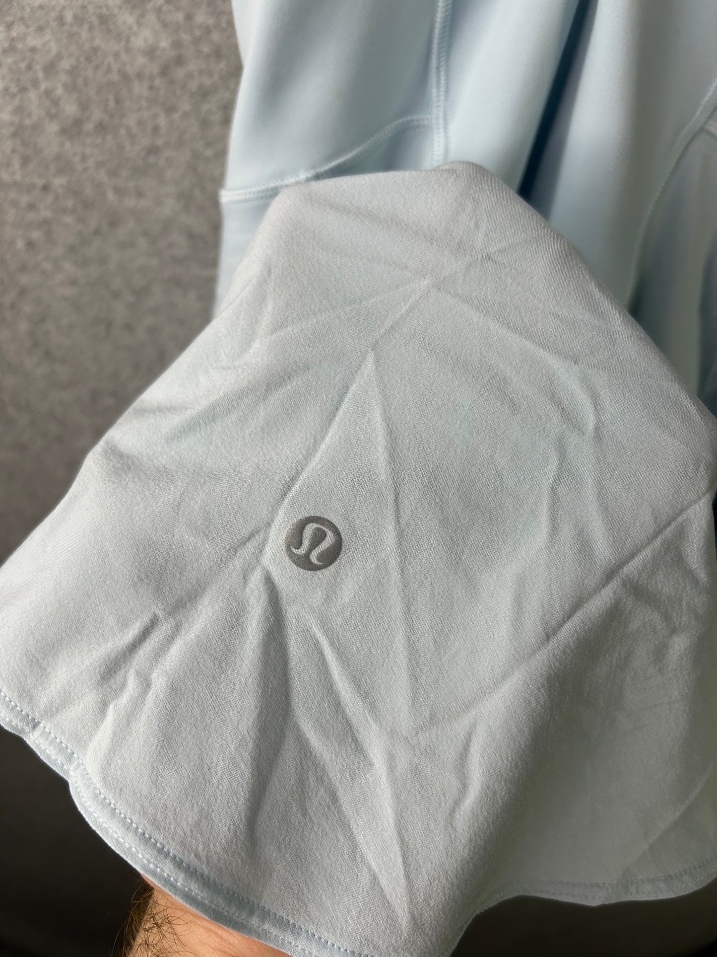 Lululemon Court Crush Tennis Dress Size 2 Powder Blue / White