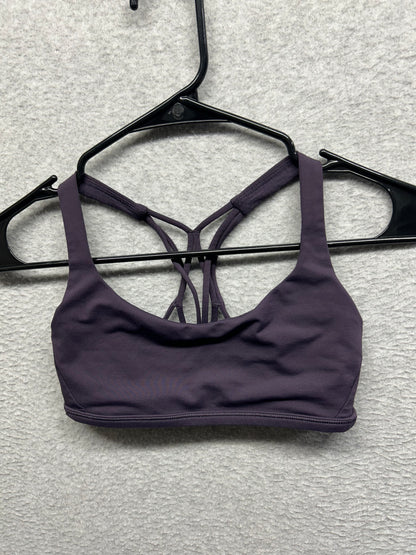 Lululemon Free To Be Zen Bra Size 4 Boysenberry