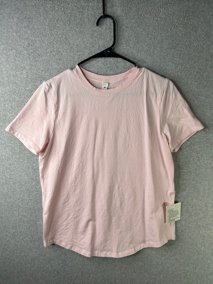 Lululemon Love Crew T-Shirt Size 6 Strawberry Milkshake
