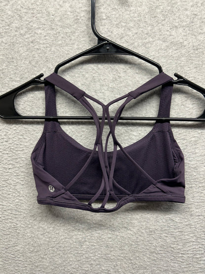 Lululemon Free To Be Zen Bra Size 4 Boysenberry