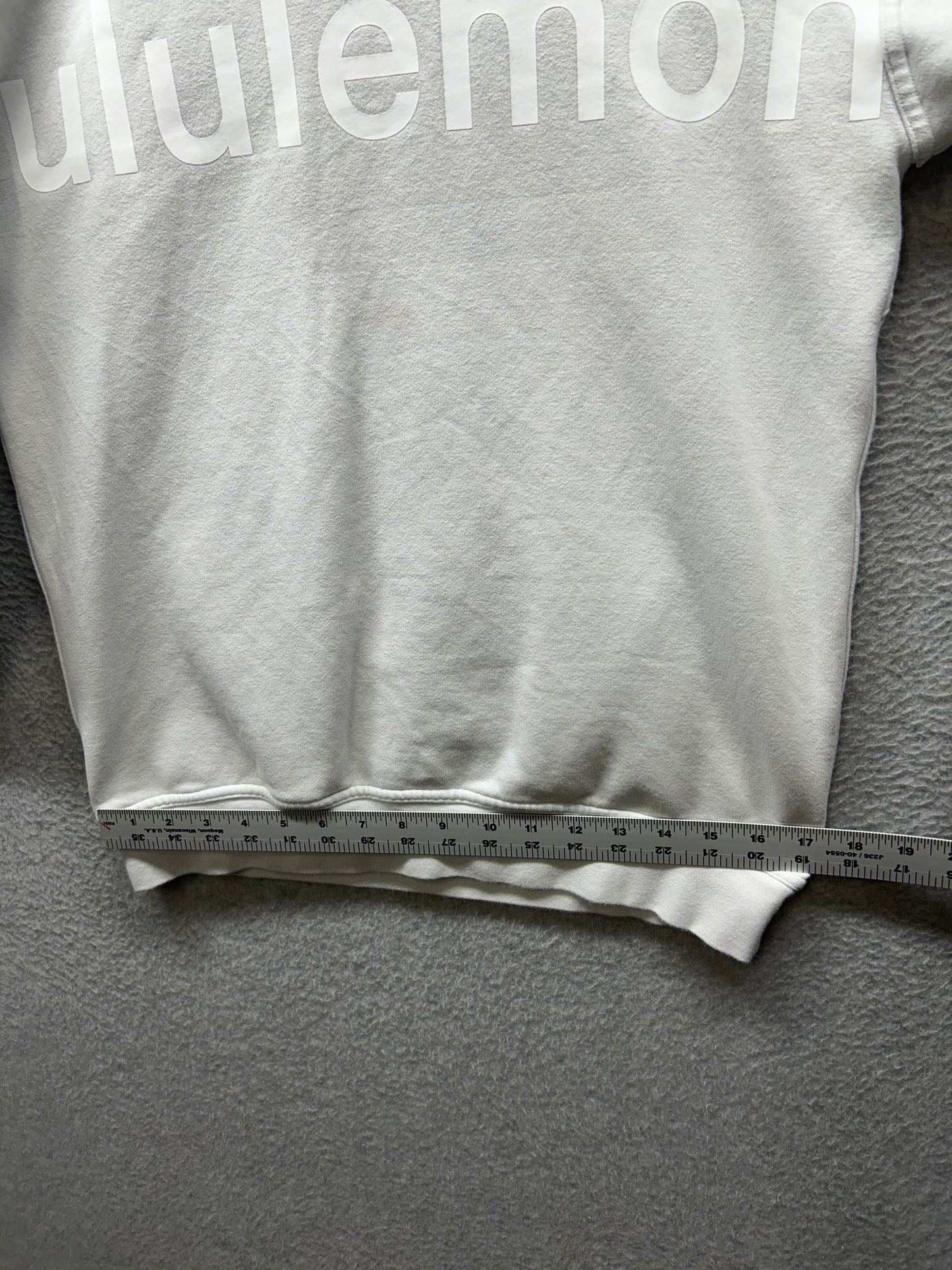 Lululemon All Yours Crew Graphic Sweatshirt Size 6? White