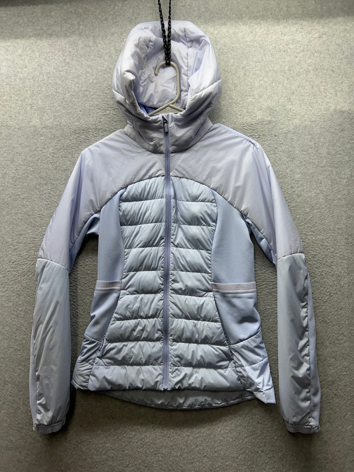 Lululemon Down For It All Jacket Size 8 Lavender Dusk