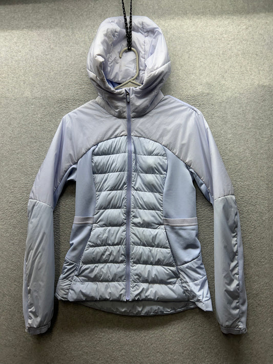 Lululemon Down For It All Jacket Size 8 Lavender Dusk