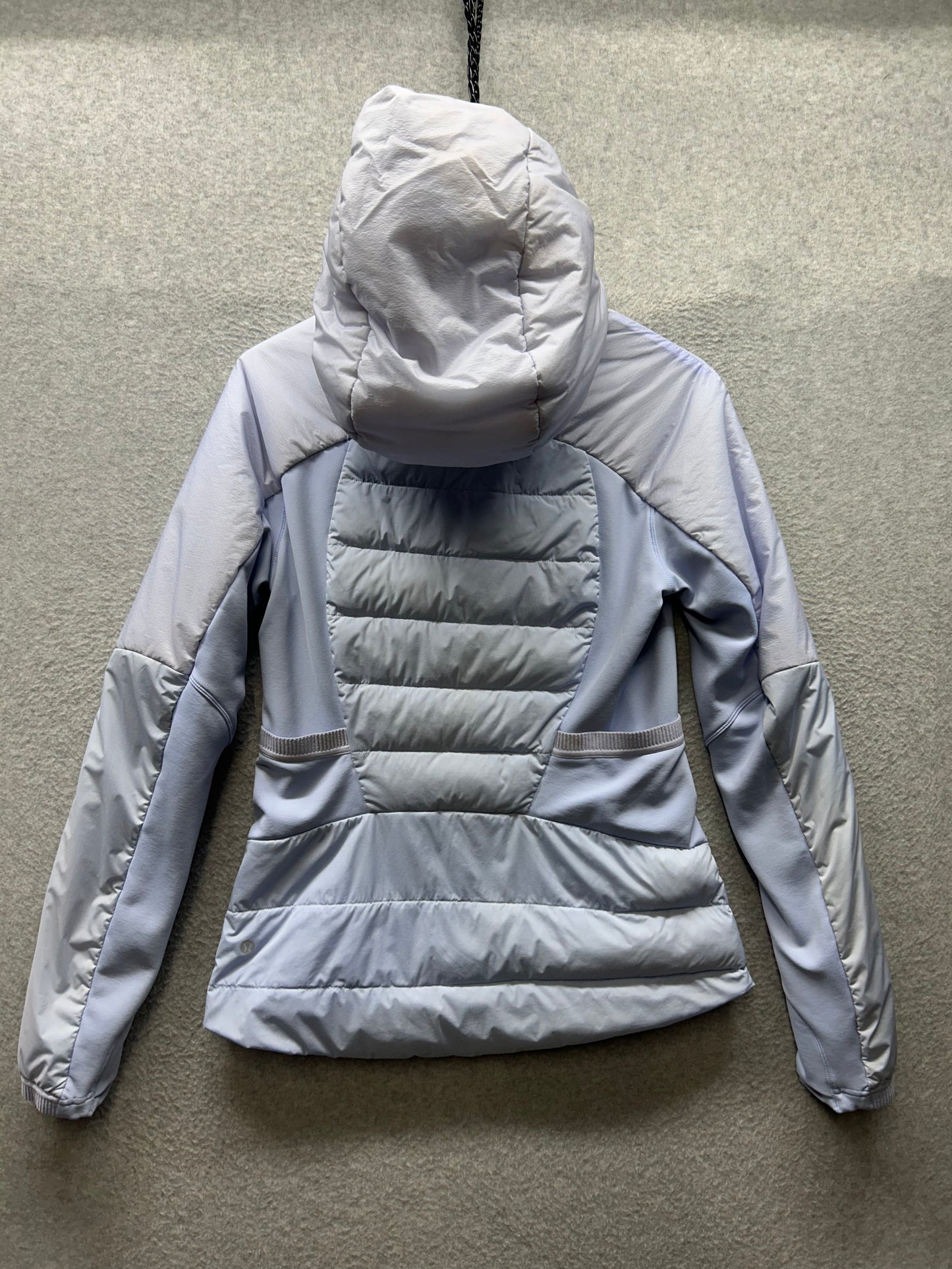 Lululemon Down For It All Jacket Size 8 Lavender Dusk