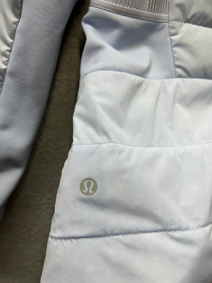 Lululemon Down For It All Jacket Size 8 Lavender Dusk