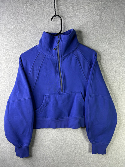 Lululemon Scuba Oversized Funnel Neck Half Zip Size XS/S Psychic