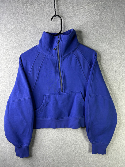 Lululemon Scuba Oversized Funnel Neck Half Zip Size XS/S Psychic