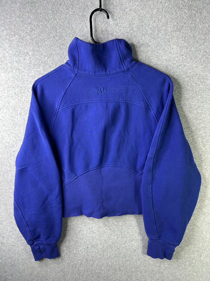 Lululemon Scuba Oversized Funnel Neck Half Zip Size XS/S Psychic