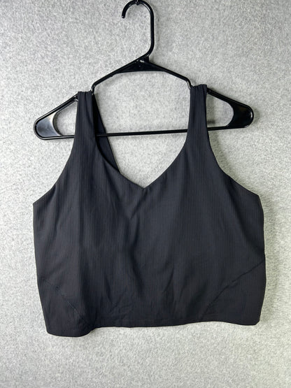 Lululemon Align Ribbed Tank Top Size 16 Black