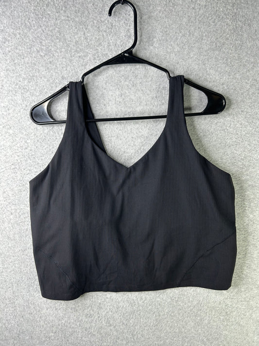 Lululemon Align Ribbed Tank Top Size 16 Black