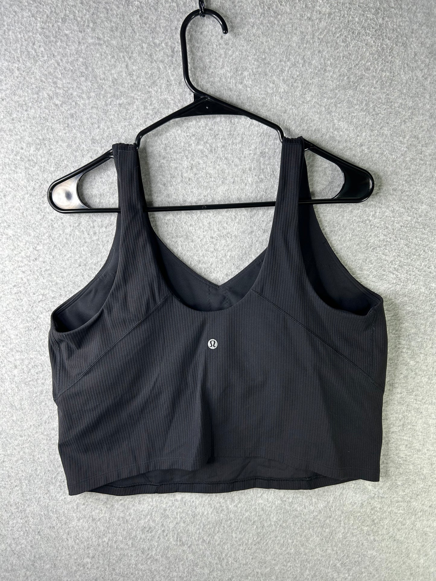 Lululemon Align Ribbed Tank Top Size 16 Black