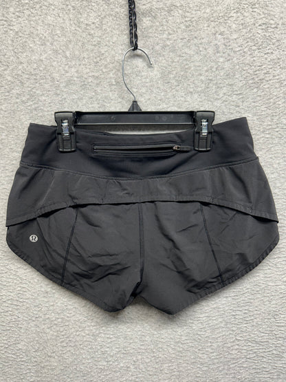 Lululemon Speed Up Short 2.5" Size 4 Black