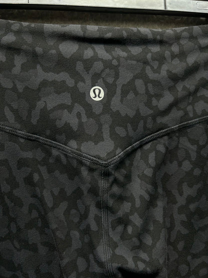 Lululemon Align Jogger 28" Size 8 Formation Camo Deep Coal Multi