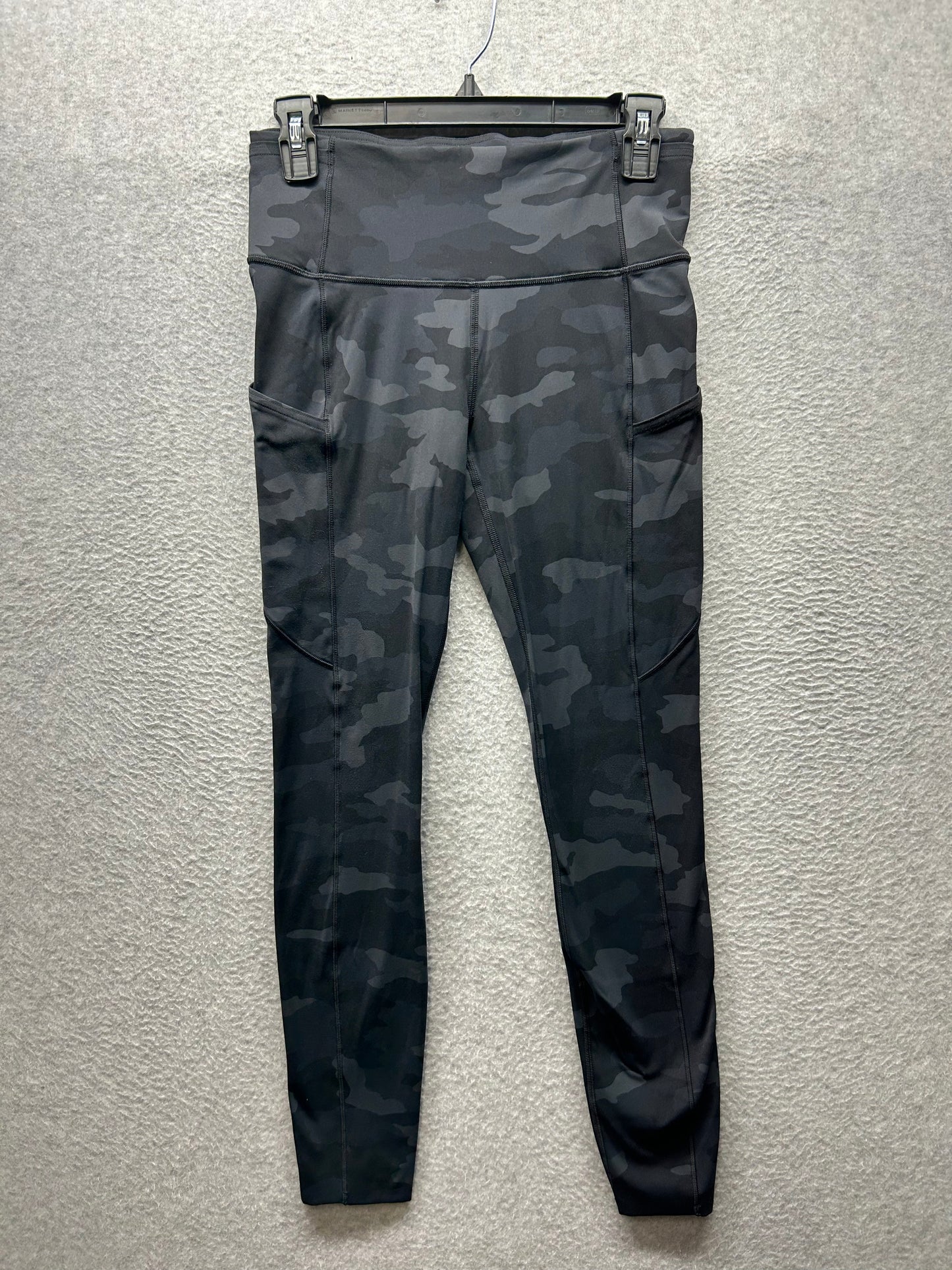 Lululemon Fast and Free High-Rise Tight 27" Brushed Nulux Size 6 Heritage 365 Camo Deep Coal Multi