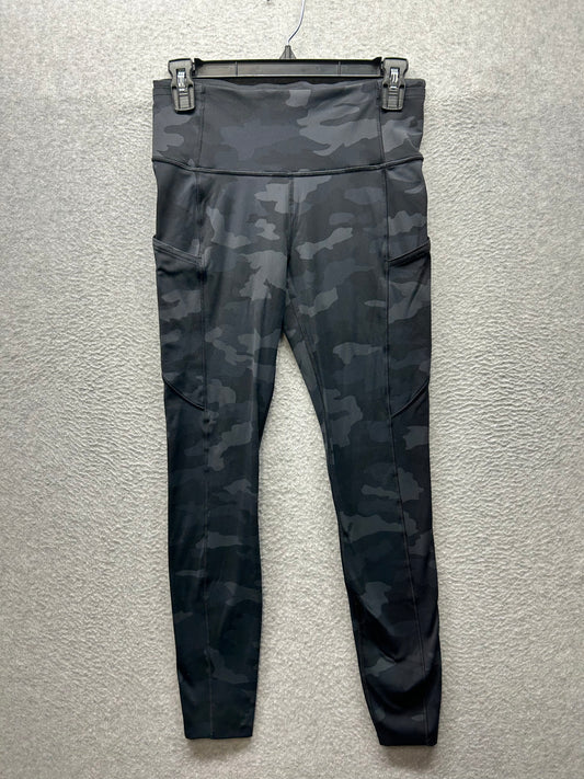 Lululemon Fast and Free High-Rise Tight 27" Brushed Nulux Size 6 Heritage 365 Camo Deep Coal Multi