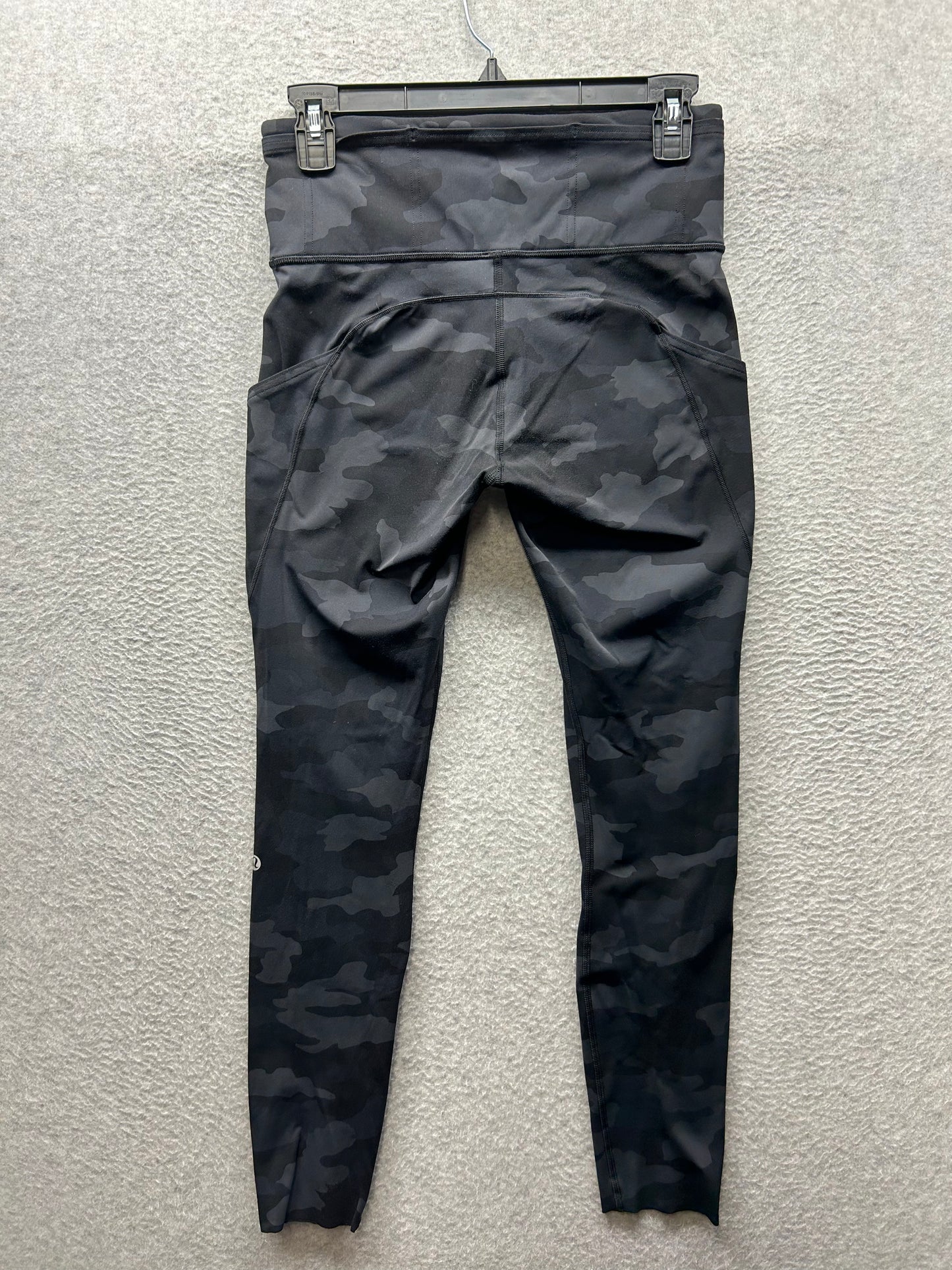 Lululemon Fast and Free High-Rise Tight 27" Brushed Nulux Size 6 Heritage 365 Camo Deep Coal Multi