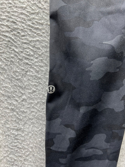 Lululemon Fast and Free High-Rise Tight 27" Brushed Nulux Size 6 Heritage 365 Camo Deep Coal Multi