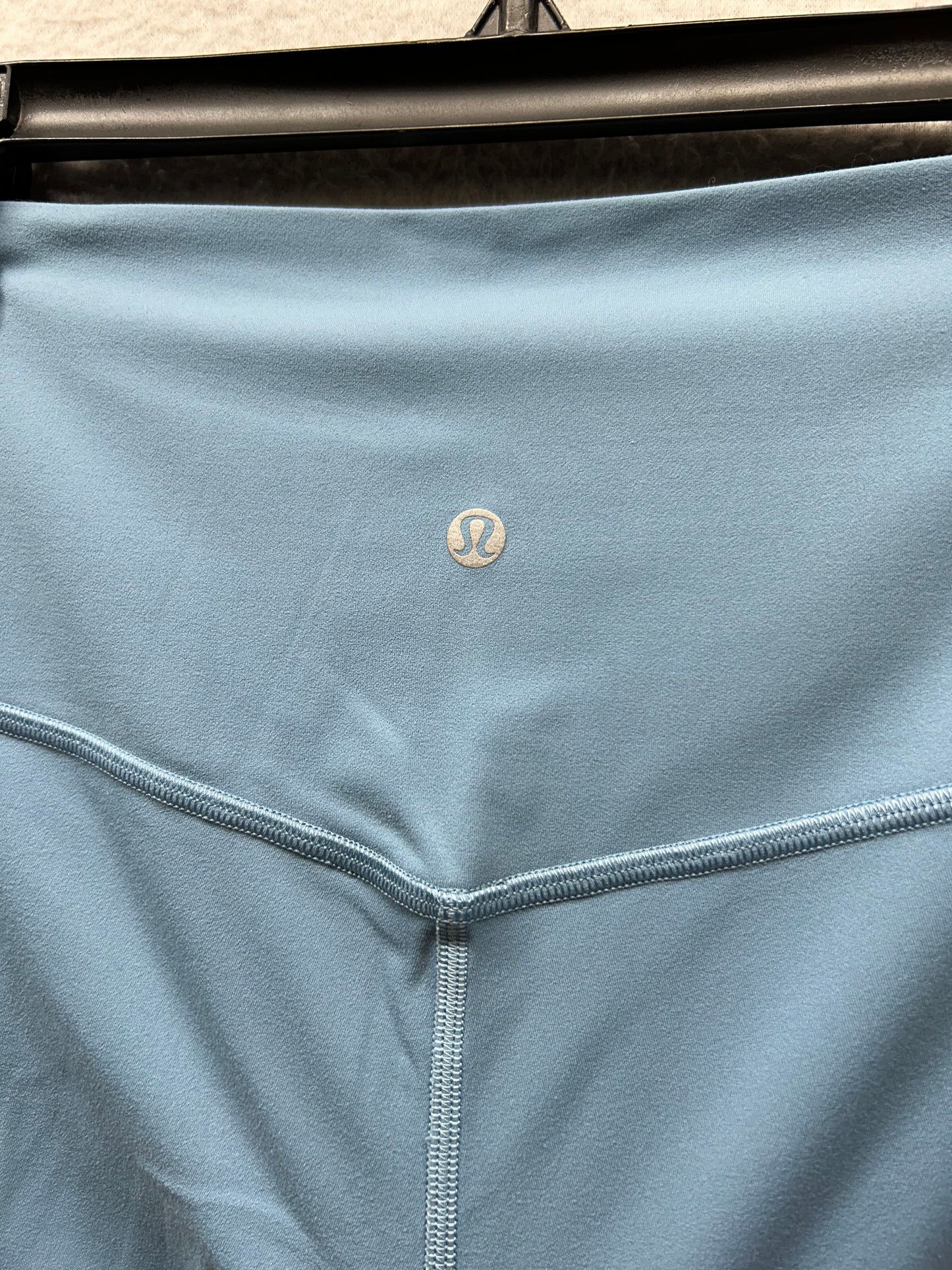 Lululemon Align High-Rise Pant 25" Size 6 Utility Blue (Square Dot)