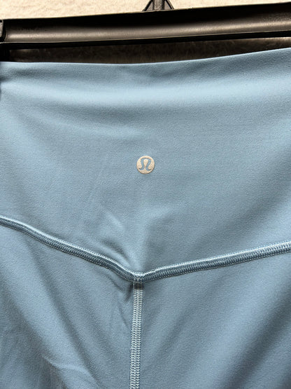 Lululemon Align High-Rise Pant 25" Size 6 Utility Blue (Square Dot)