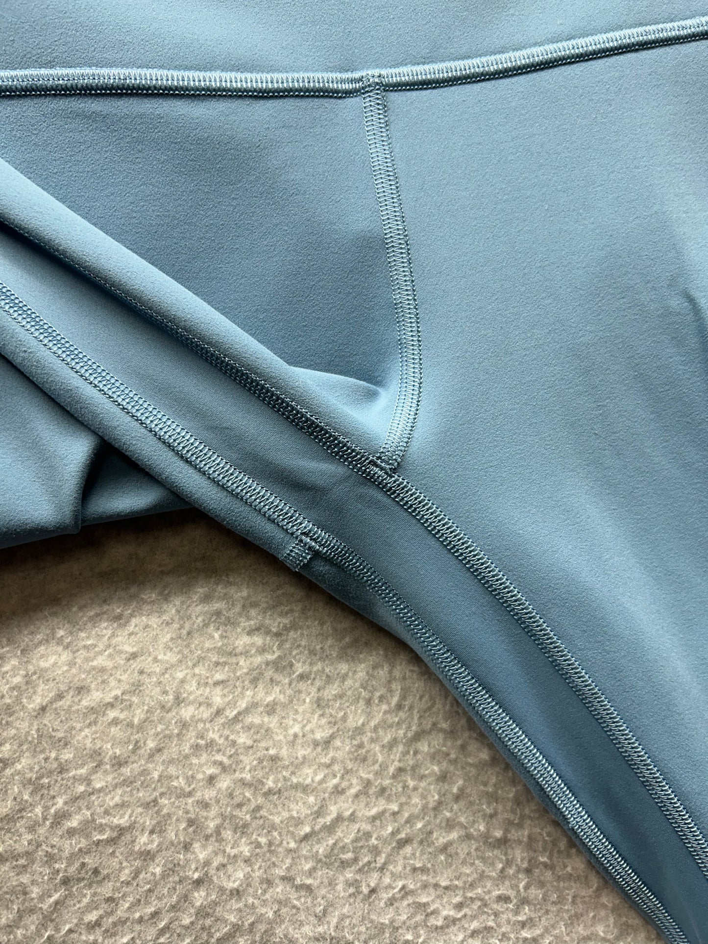 Lululemon Align High-Rise Pant 25" Size 6 Utility Blue (Square Dot)