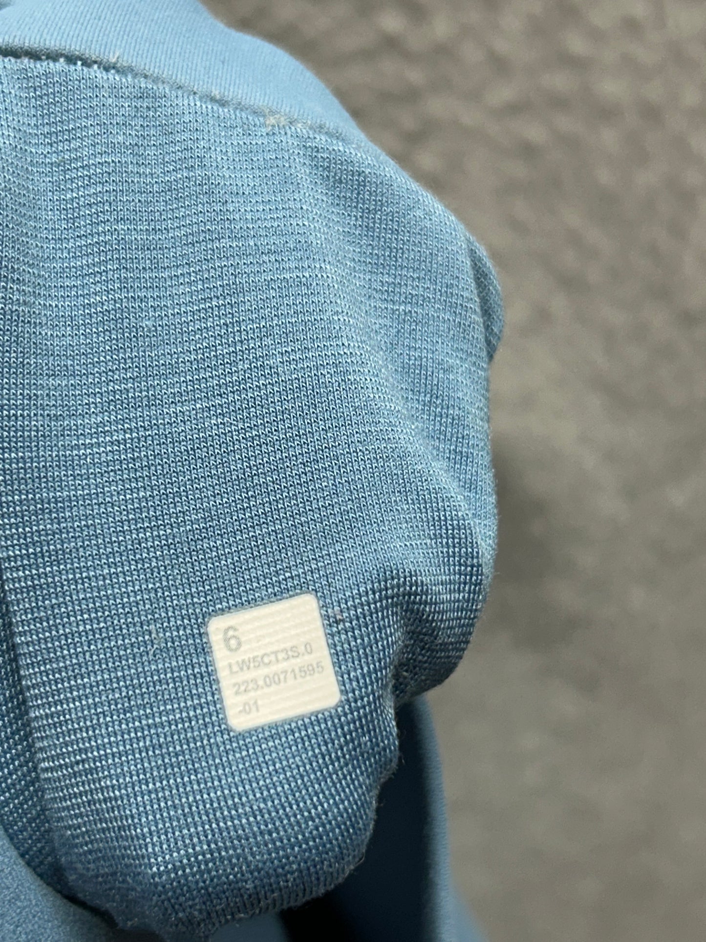 Lululemon Align High-Rise Pant 25" Size 6 Utility Blue (Square Dot)
