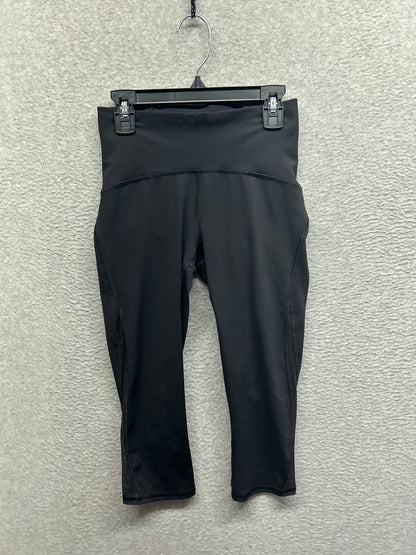 Lululemon Train Times Crop 17" Size 4 Black